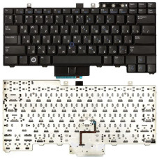 Клавиатура для ноутбука Dell Latitude E5300 E5400 E6400 E6410 черная с указателем