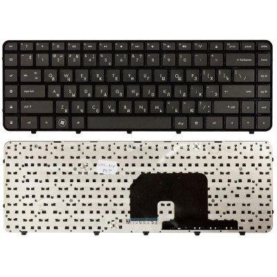 Клавиатура для ноутбука HP Pavilion DV6-3000 черная с рамкой
