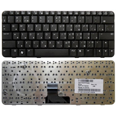 Клавиатура для ноутбука HP PavilionTX1000 TX2000 TX2100 TX2500 черная