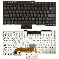 Клавиатура для ноутбука Lenovo IBM ThinkPad T60 T61 R60 R61 Z60T Z61M R400 R500 T500 W500 черная