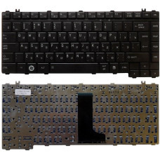 Клавиатура для ноутбука Toshiba Satellite A300 M300 L300 M500 M505 черная глянцевая
