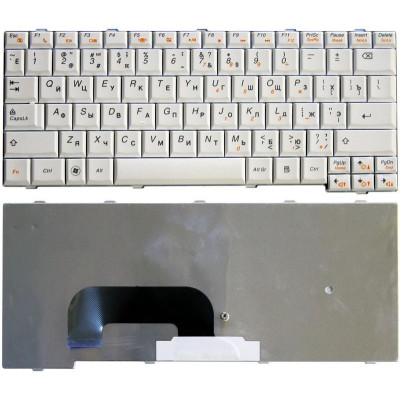 Клавиатура для ноутбука Lenovo IdeaPad S12 белая