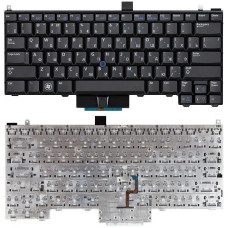 Клавиатура для ноутбука Dell Latitude E4310 черная с указателем (point stick)