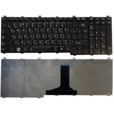 Клавиатура для ноутбука Toshiba Satellite A500 L350 L500 L505 F501 P200 P300 P500 черная глянцевая