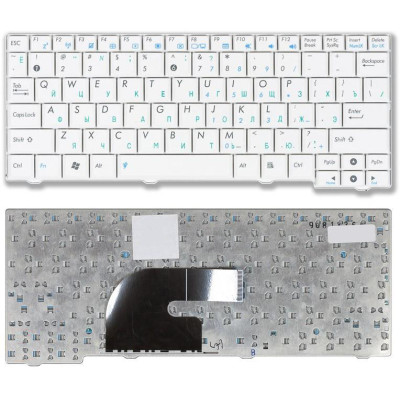 Клавиатура для ноутбука Asus Eee PC MK90H белая