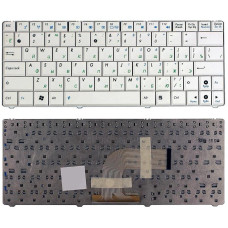 Клавиатура для ноутбука Asus Eee PC 1101 1101HA N10 N10E N10J белая