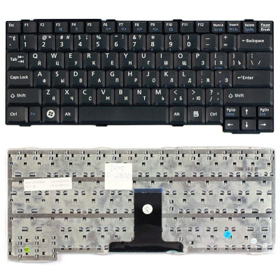 Клавиатура для ноутбука Fujitsu-Siemens LifeBook L1010 черная