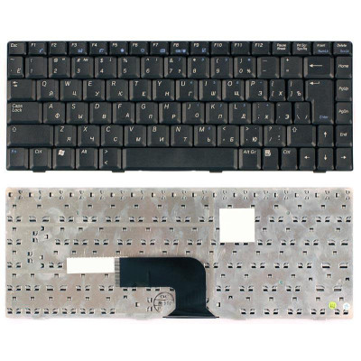 Клавиатура для ноутбука ASUS W5 W6 W7 черная ver.1