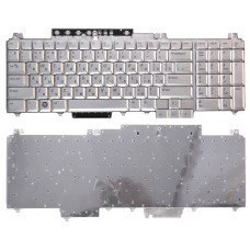 Клавиатура для ноутбука Dell Inspiron 1700 1710 1720 1721 серебристая