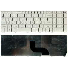 Клавиатура для ноутбука Packard Bell TM81 TM86 TM87 TM89 LM98 TM94 TX86/NV50 белая