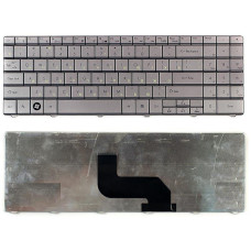 Клавиатура для ноутбука Packard Bell TJ61 TJ65 TJ67 TJ71 TJ73 TJ75 TJ76 серебристая