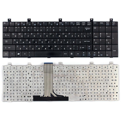 Клавиатура для ноутбука MSI GE600 GE603 X600 1675 черная