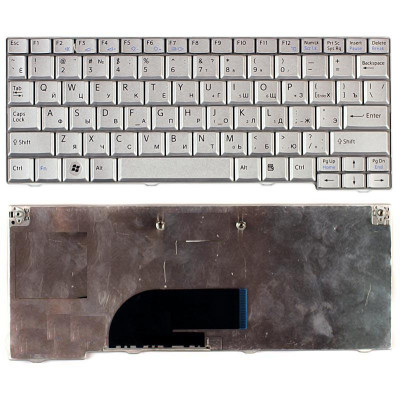 Клавиатура для ноутбука Sony Vaio VPC-M серебристая