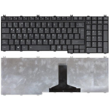 Клавиатура для ноутбука Toshiba Satellite A500 A505 L350 L355 L500 L505 черная матовая узкий Enter