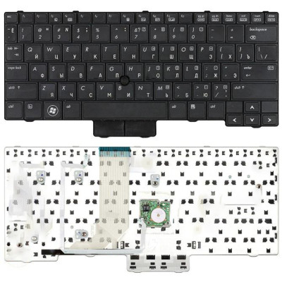 Клавиатура для ноутбука HP EliteBook 2540P черная