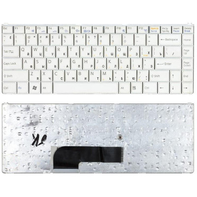 Клавиатура для ноутбука Sony Vaio VGN-N N250 белая