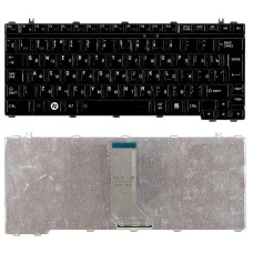 Клавиатура для ноутбука Toshiba M800 U400 U405 черная глянец