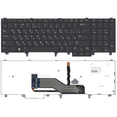 Клавиатура для ноутбука Dell Latitude E6520 E6530 E6540 черная с подсветкой