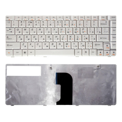 Клавиатура для ноутбука Lenovo IdeaPad U450 E45 белая