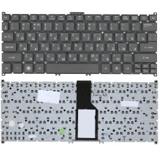 Клавиатура для ноутбука Acer Aspire S3  Aspire One 725 756 AO725 AO756 серая