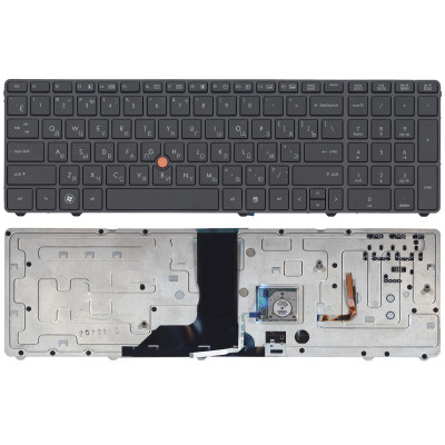 Клавиатура для ноутбука HP Elitebook 8760W черная