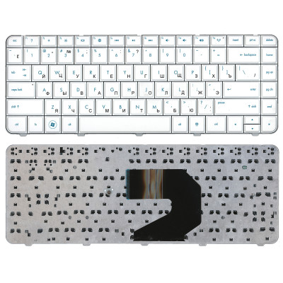 Клавиатура для HP Compaq Presario CQ43 цвет белый