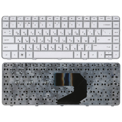 Клавиатура для HP Compaq Presario CQ57-400ER цвет серебристый