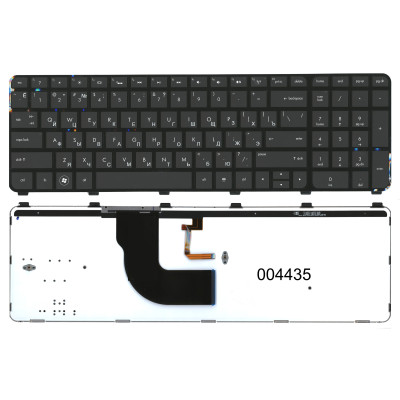 Клавиатура для HP Pavilion M7-1078CA цвет черный с подсветкой