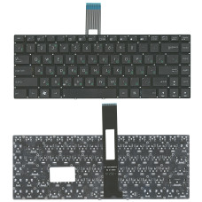 Клавиатура для ноутбука Asus N46 U46 K45 черная без рамки