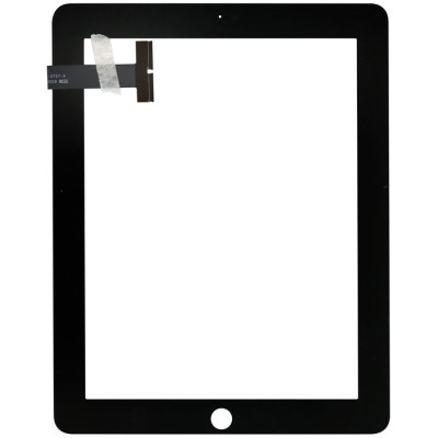 Сенсорное стекло (тачскрин) для iPad 1 черное