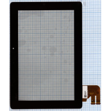 Сенсорное стекло (тачскрин) для Asus TF300 (Transformer Pad) G01 I101FGT04.0 черное