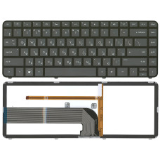 Клавиатура для ноутбука HP Pavilion DM4-3000 с подсветкой