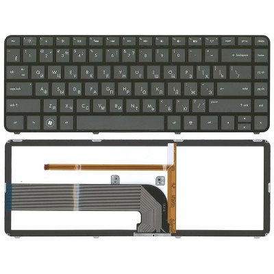 Клавиатура для ноутбука HP Pavilion DM4-3000 с подсветкой