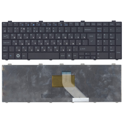 Клавиатура для ноутбука Fujitsu Lifebook AH530 AH531 NH751 черная