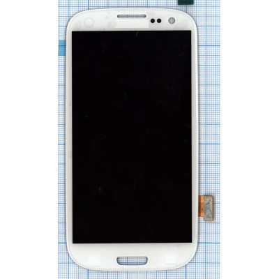 Дисплей для Samsung Galaxy S3 GT-I9300 белый