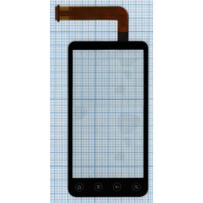Сенсорное стекло (тачскрин) для HTC Evo 3D G17 черное