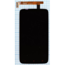 Дисплей для HTC One X+ черный
