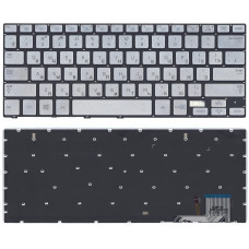 Клавиатура для ноутбука Samsung 740U3E NP740U3E серебристая