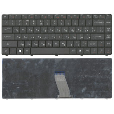Клавиатура для ноутбука Acer D725 (длинный шлейф) черная (версия Packpard Bell)