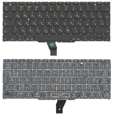 Клавиатура для ноутбука MacBook A1370 большой ENTER 2011+ с подсветкой