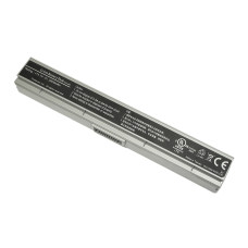 Аккумуляторная батарея для ноутбука Asus U6 (A31-U6)  2400mAh серебристая