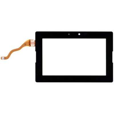 Сенсорное стекло (тачскрин) для Blackberry playbook 2nd черное