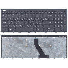 Клавиатура для ноутбука Acer Aspire V5 V5-531 M5-581T черная с рамкой