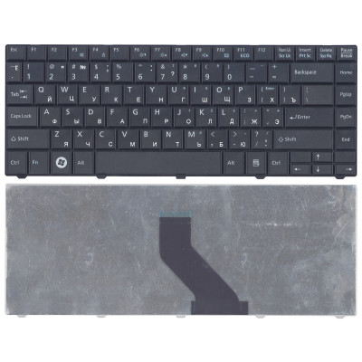 Клавиатура для ноутбука Fujitsu Lifebook LH531 черная