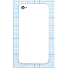 Задняя крышка для iPhone 4 белая