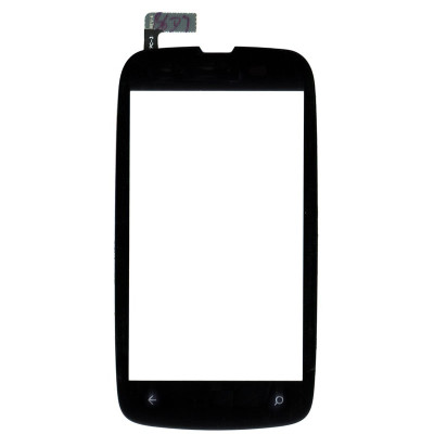 Сенсорное стекло (тачскрин) для Nokia Lumia 610 черное