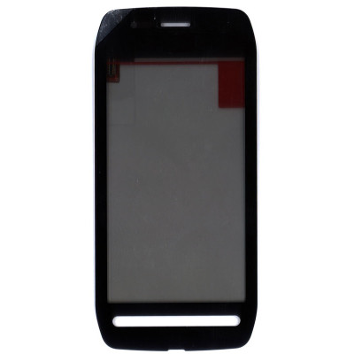 Сенсорное стекло (тачскрин) для Nokia 603 черное