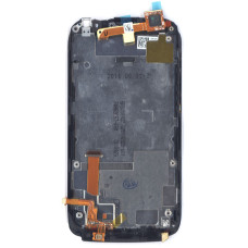 Дисплей для HTC Sensation XE Z715e G18 черный с рамкой