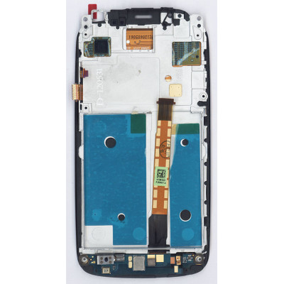 Дисплей для HTC One S Z520e черный с рамкой