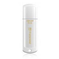 Флешка USB 8Гб TRRANSCEND Jetflash 730, белая